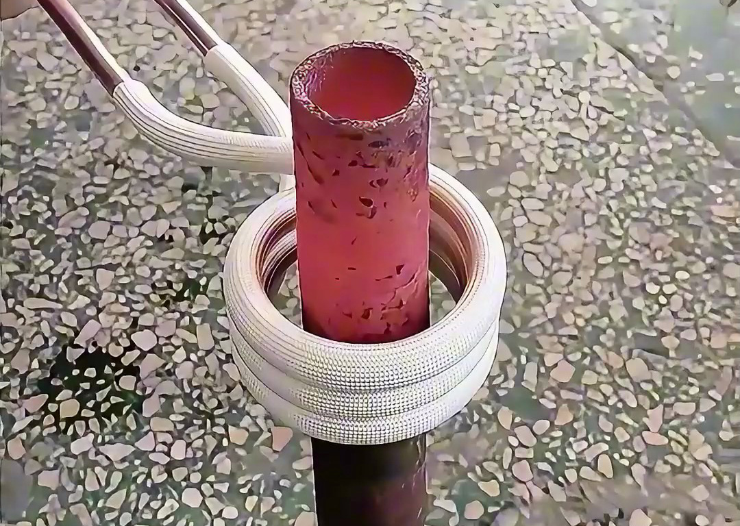 手持感应加热设备能加热钢管！小直径、短时间场景超适配，掌握 4 点轻松操作
